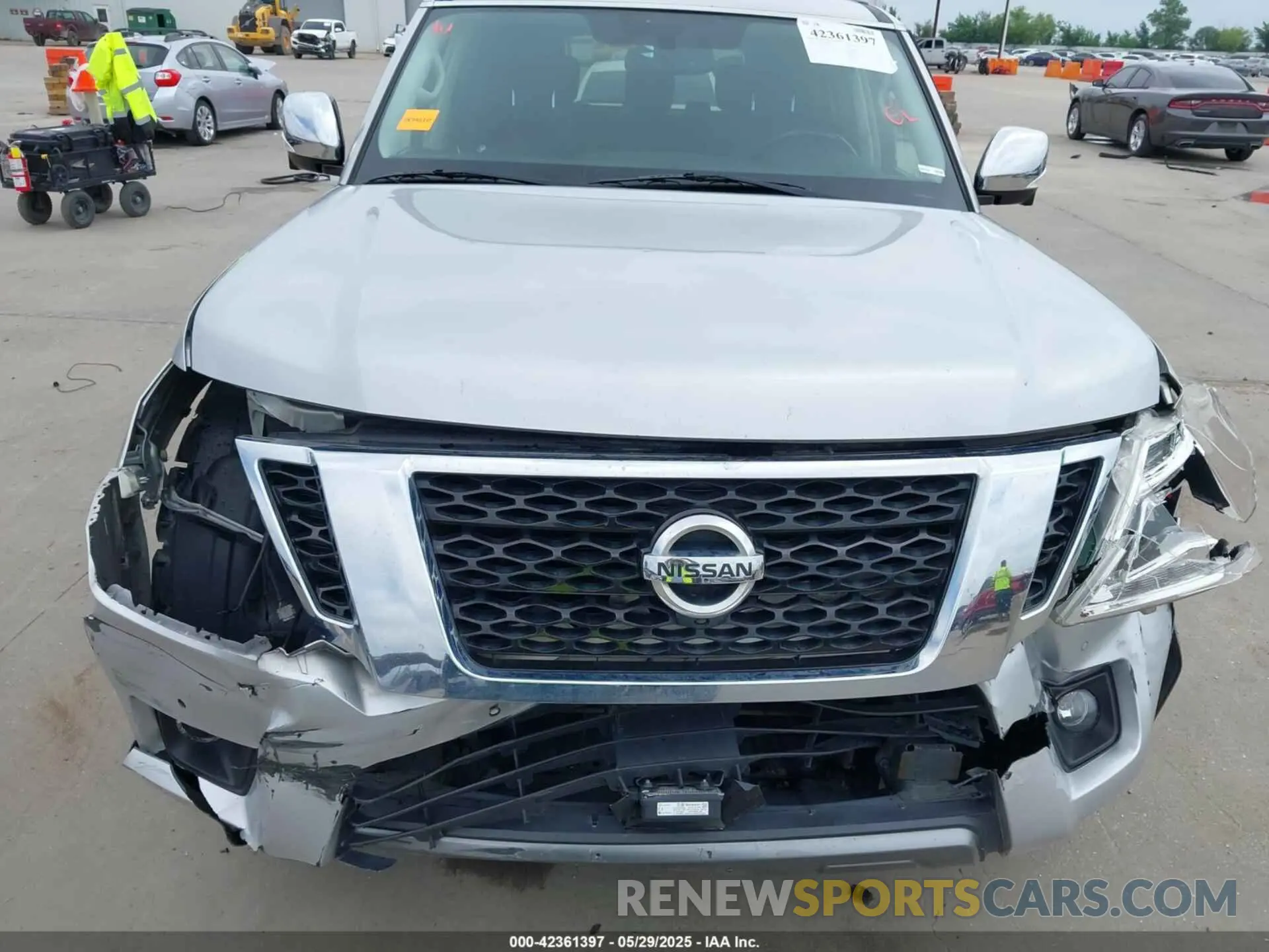 6 Photograph of a damaged car JN8AY2ND6K9091539 NISSAN ARMADA 2019