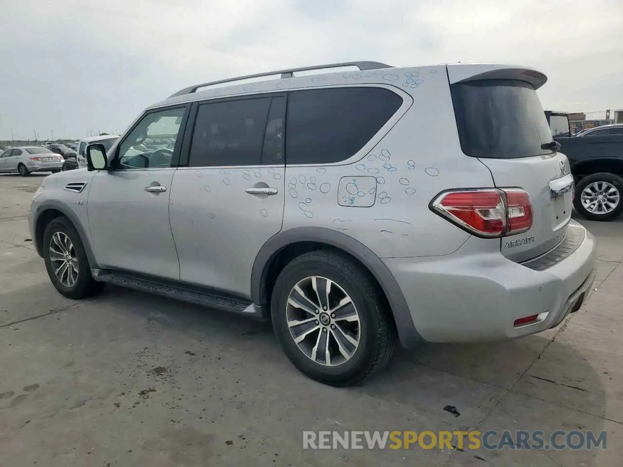 2 Photograph of a damaged car JN8AY2ND6K9092271 NISSAN ARMADA 2019