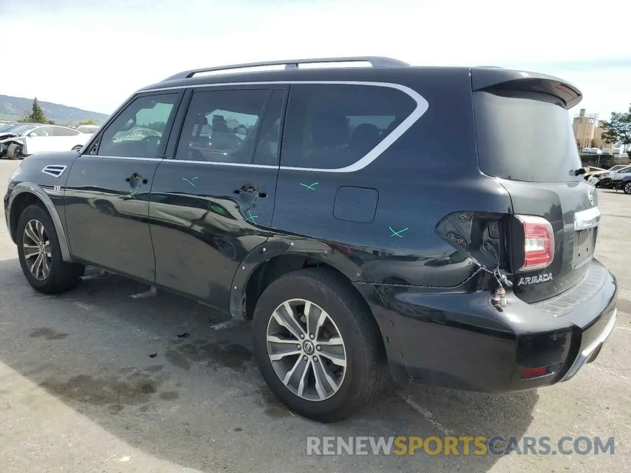 2 Photograph of a damaged car JN8AY2ND6K9092402 NISSAN ARMADA 2019