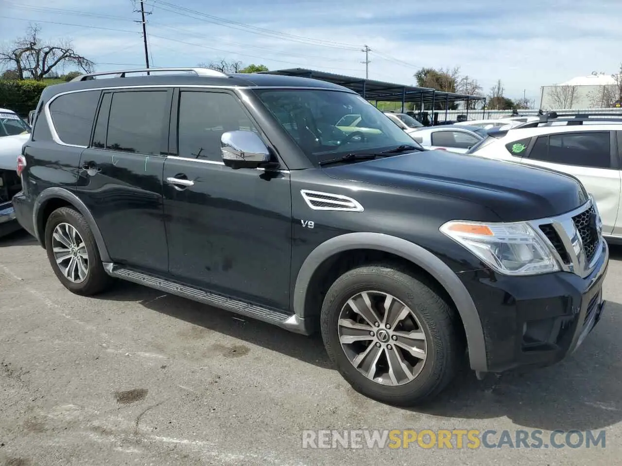 4 Photograph of a damaged car JN8AY2ND6K9092402 NISSAN ARMADA 2019