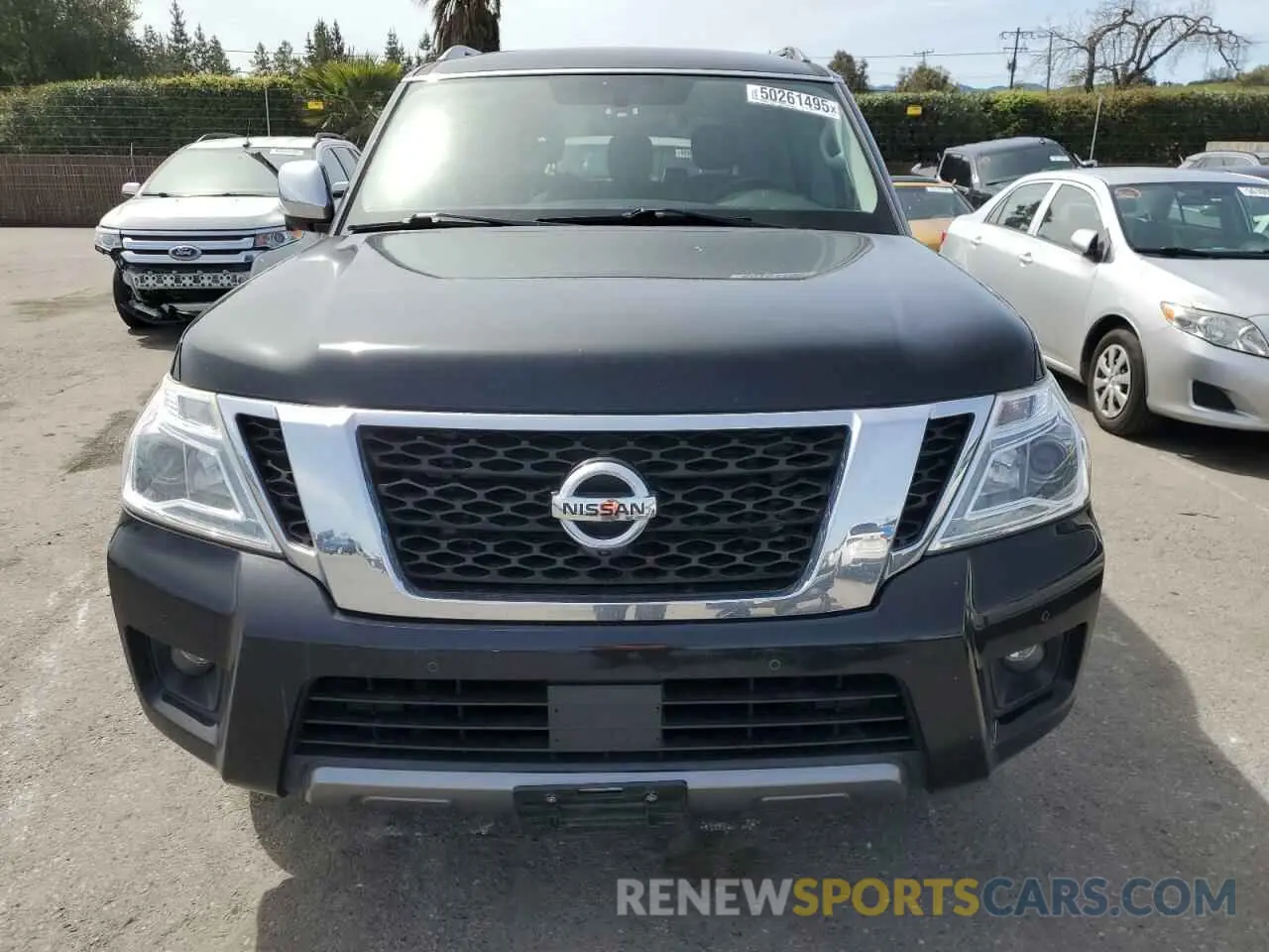 5 Photograph of a damaged car JN8AY2ND6K9092402 NISSAN ARMADA 2019