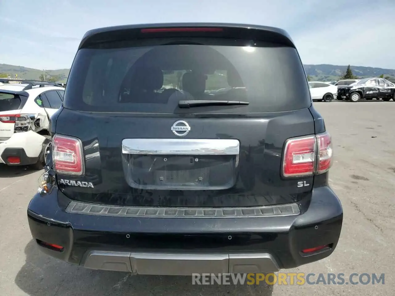 6 Photograph of a damaged car JN8AY2ND6K9092402 NISSAN ARMADA 2019