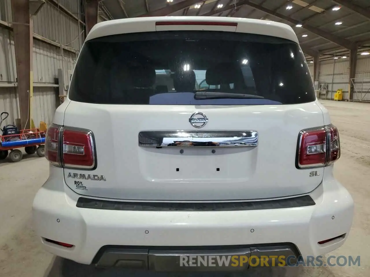 6 Photograph of a damaged car JN8AY2ND7KX008129 NISSAN ARMADA 2019