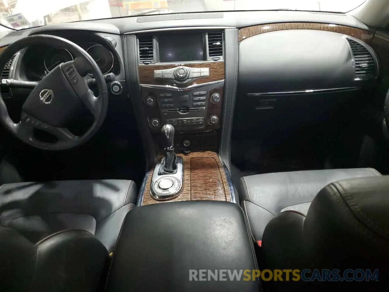8 Photograph of a damaged car JN8AY2ND7KX008129 NISSAN ARMADA 2019