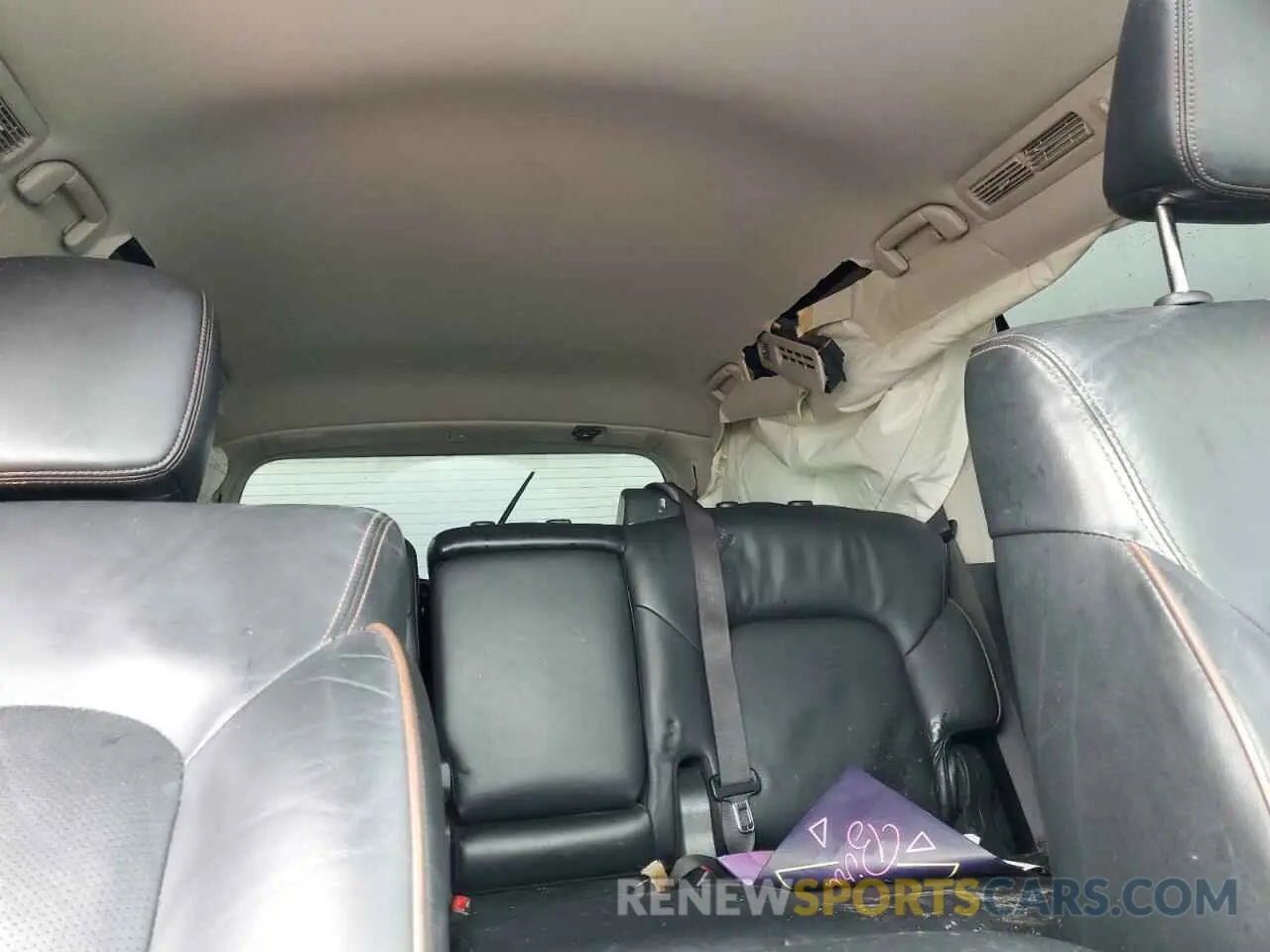 10 Photograph of a damaged car JN8AY2ND7KX008633 NISSAN ARMADA 2019