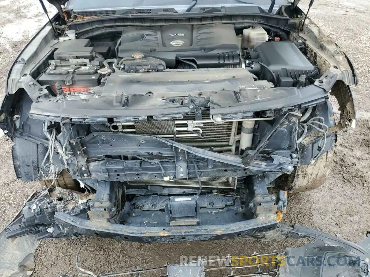 12 Photograph of a damaged car JN8AY2ND7KX008633 NISSAN ARMADA 2019