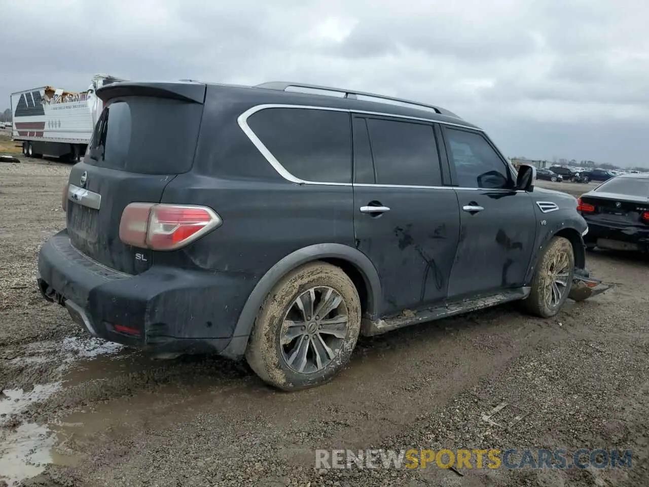 3 Photograph of a damaged car JN8AY2ND7KX008633 NISSAN ARMADA 2019