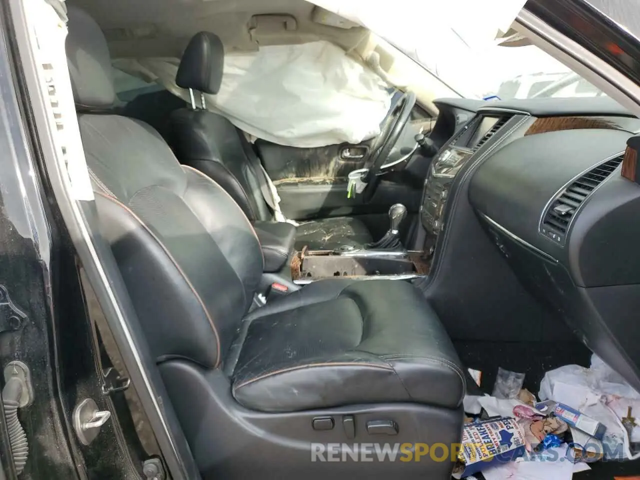 7 Photograph of a damaged car JN8AY2ND7KX008633 NISSAN ARMADA 2019