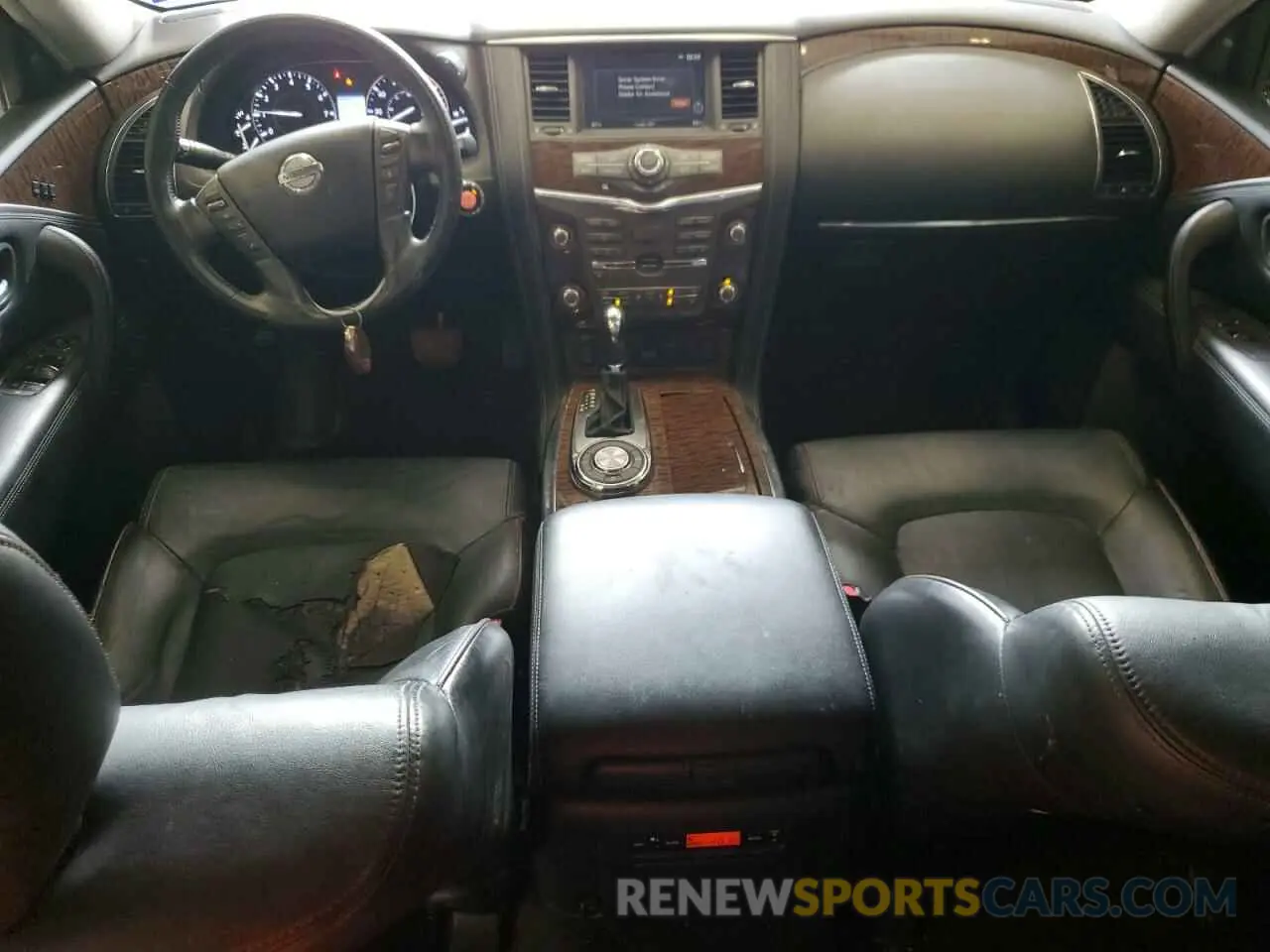 8 Photograph of a damaged car JN8AY2ND8K9093907 NISSAN ARMADA 2019