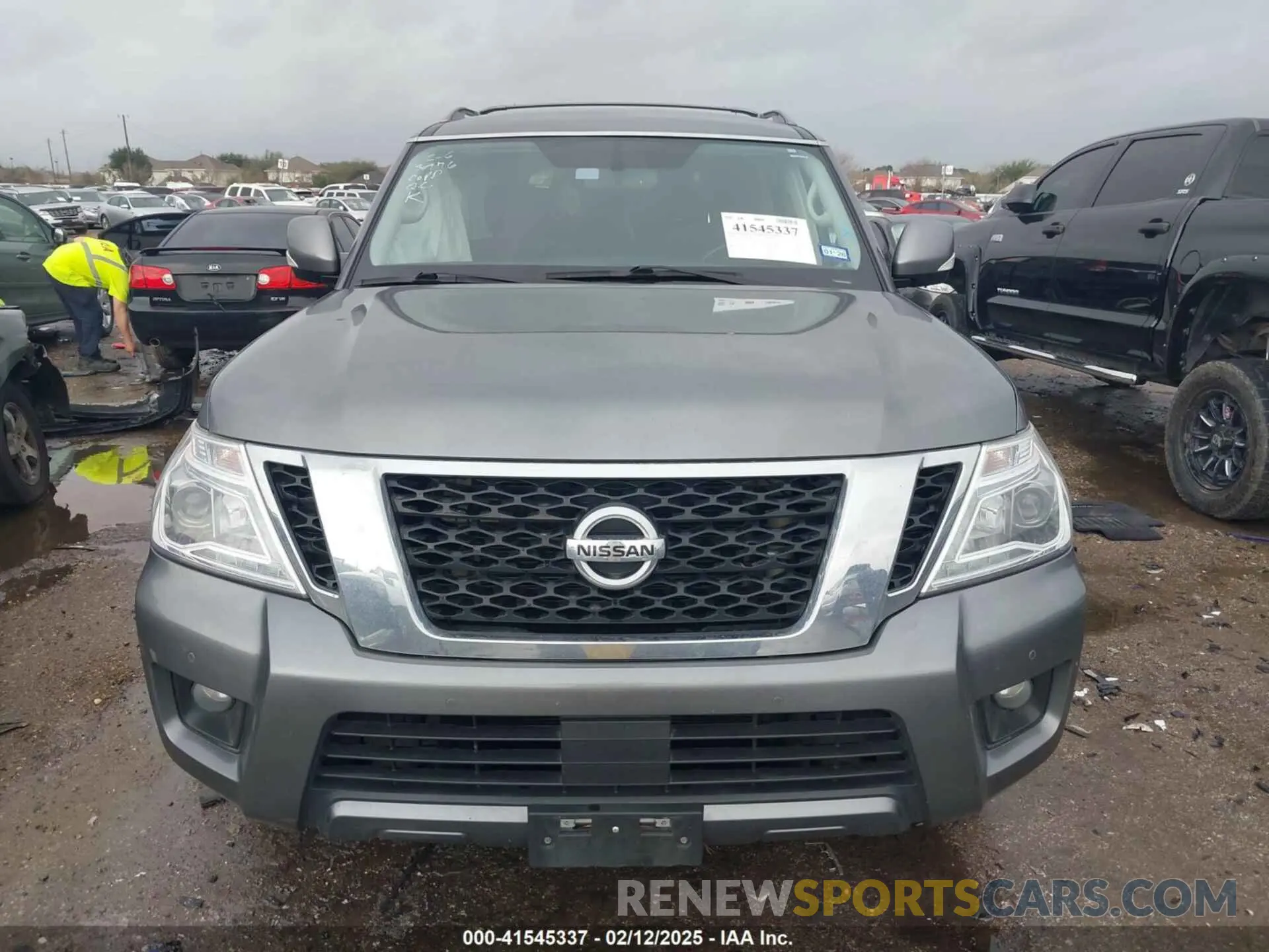 12 Photograph of a damaged car JN8AY2ND9K9085833 NISSAN ARMADA 2019