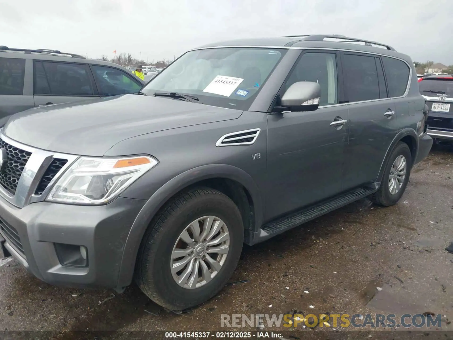 2 Photograph of a damaged car JN8AY2ND9K9085833 NISSAN ARMADA 2019