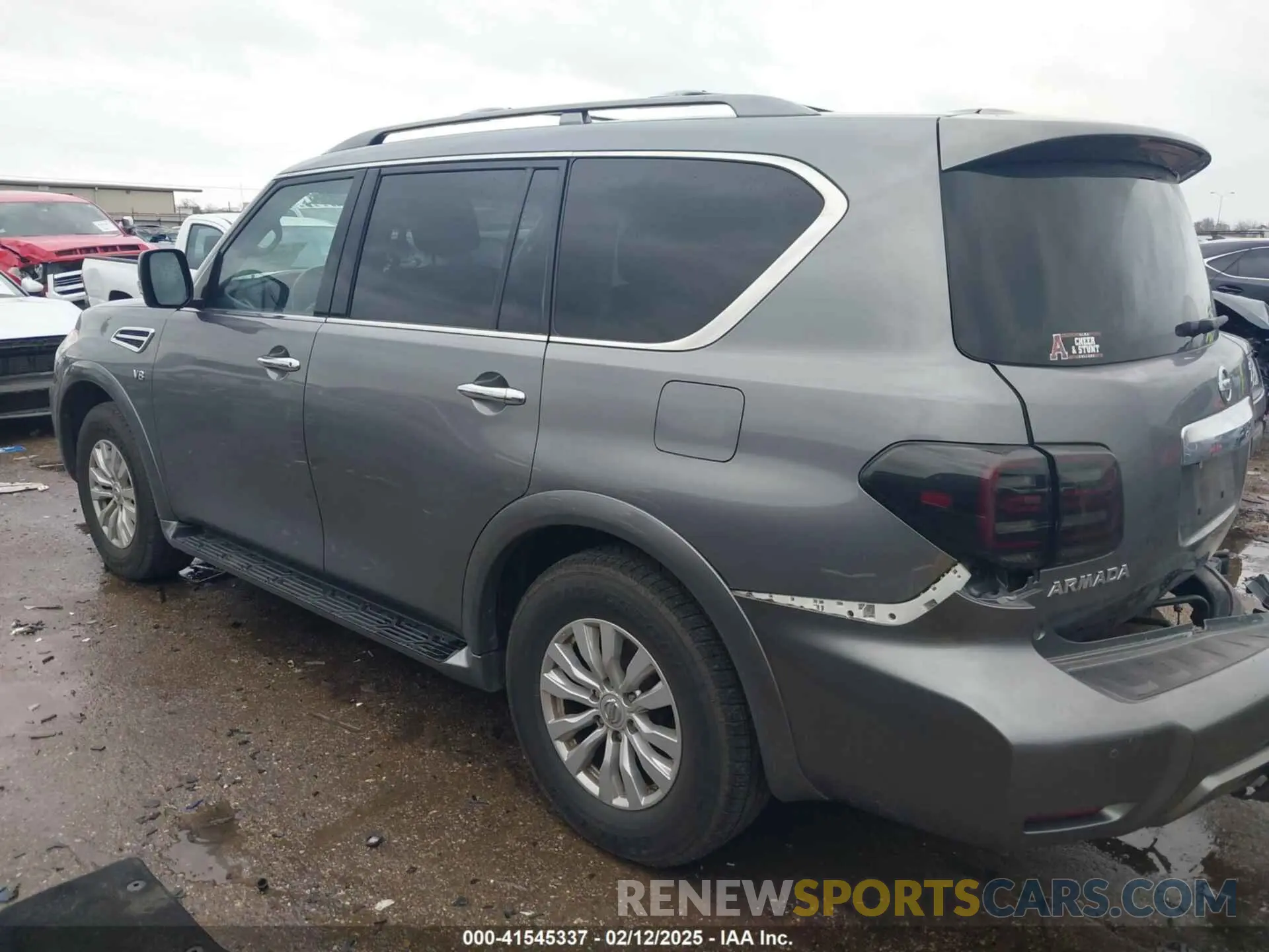 3 Photograph of a damaged car JN8AY2ND9K9085833 NISSAN ARMADA 2019