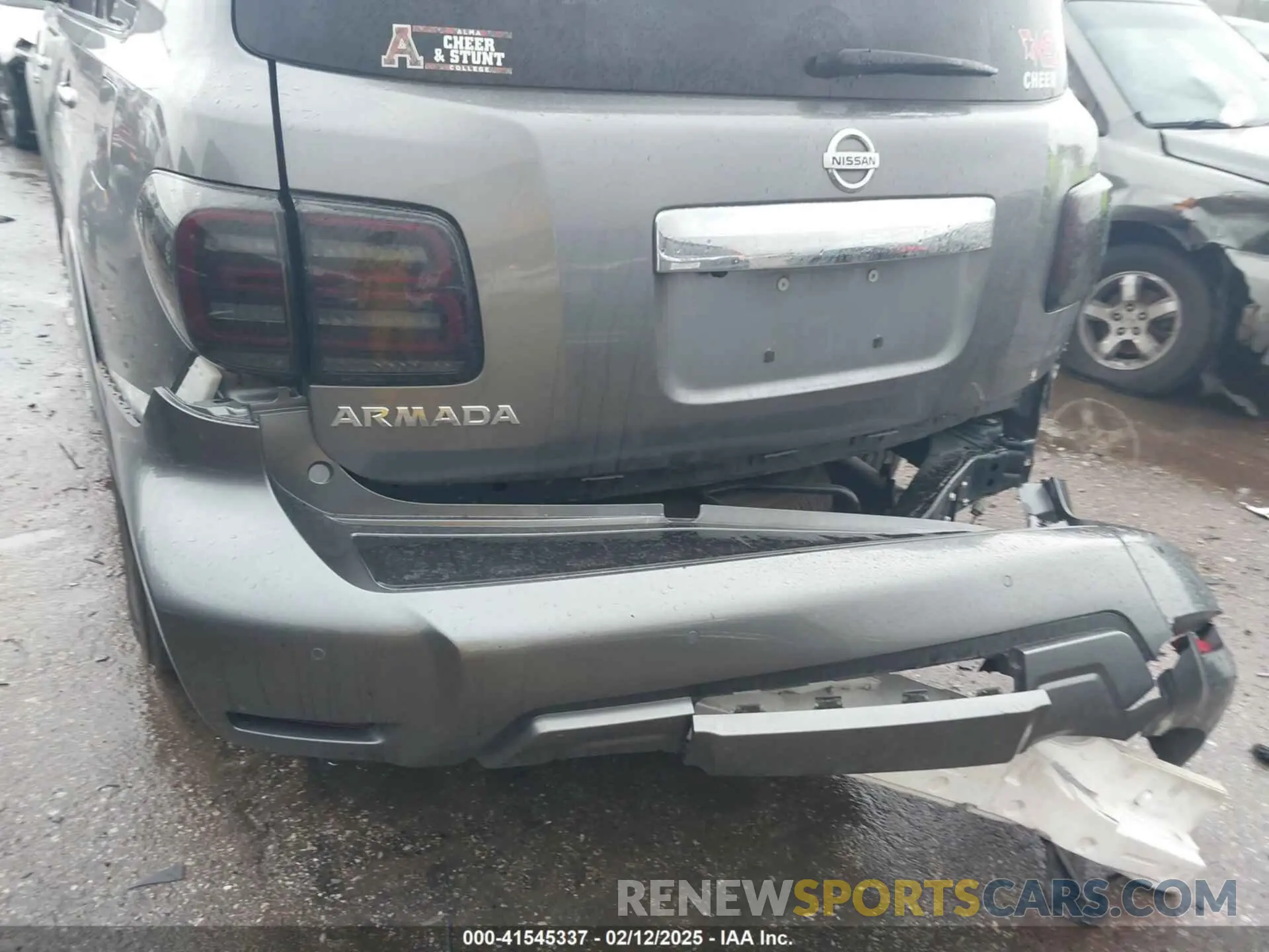 6 Photograph of a damaged car JN8AY2ND9K9085833 NISSAN ARMADA 2019