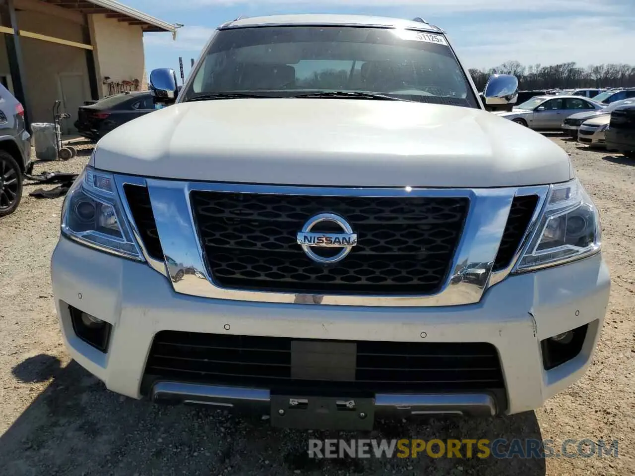 5 Photograph of a damaged car JN8AY2ND9K9086254 NISSAN ARMADA 2019