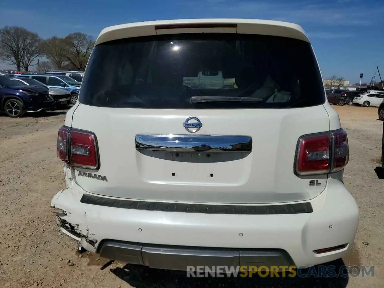 6 Photograph of a damaged car JN8AY2ND9K9086254 NISSAN ARMADA 2019
