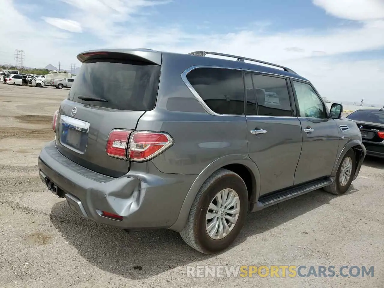 3 Photograph of a damaged car JN8AY2ND9K9090093 NISSAN ARMADA 2019