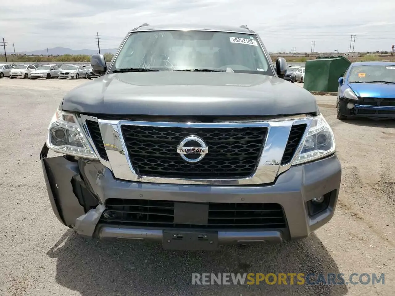 5 Photograph of a damaged car JN8AY2ND9K9090093 NISSAN ARMADA 2019