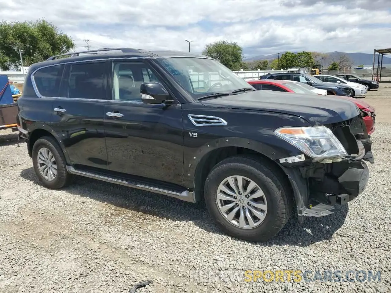 4 Photograph of a damaged car JN8AY2ND9K9093012 NISSAN ARMADA 2019