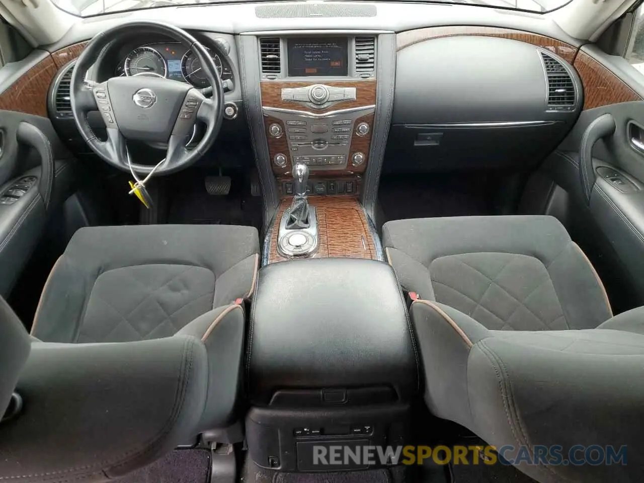 8 Photograph of a damaged car JN8AY2ND9K9093012 NISSAN ARMADA 2019