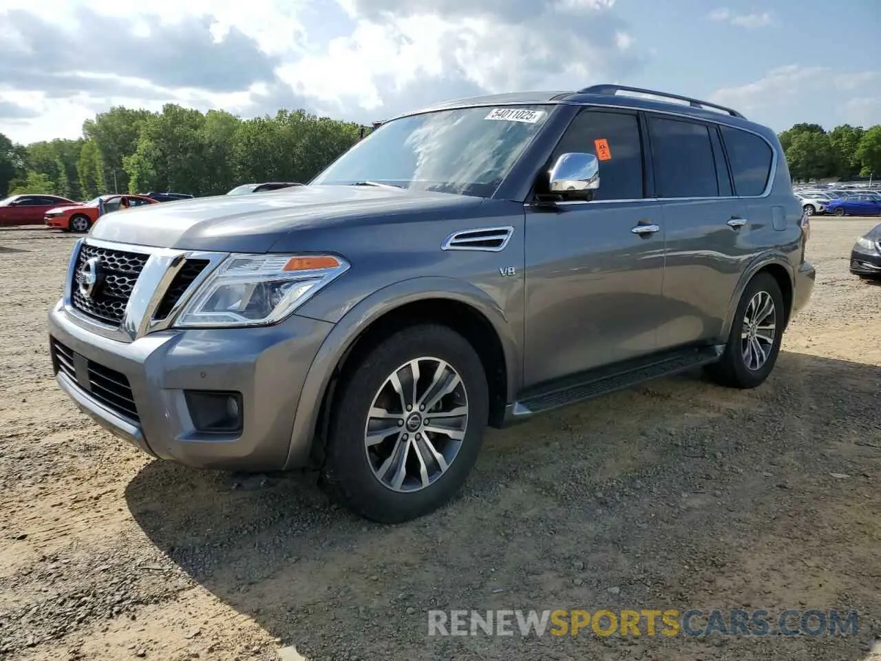 1 Photograph of a damaged car JN8AY2NDXK9088594 NISSAN ARMADA 2019