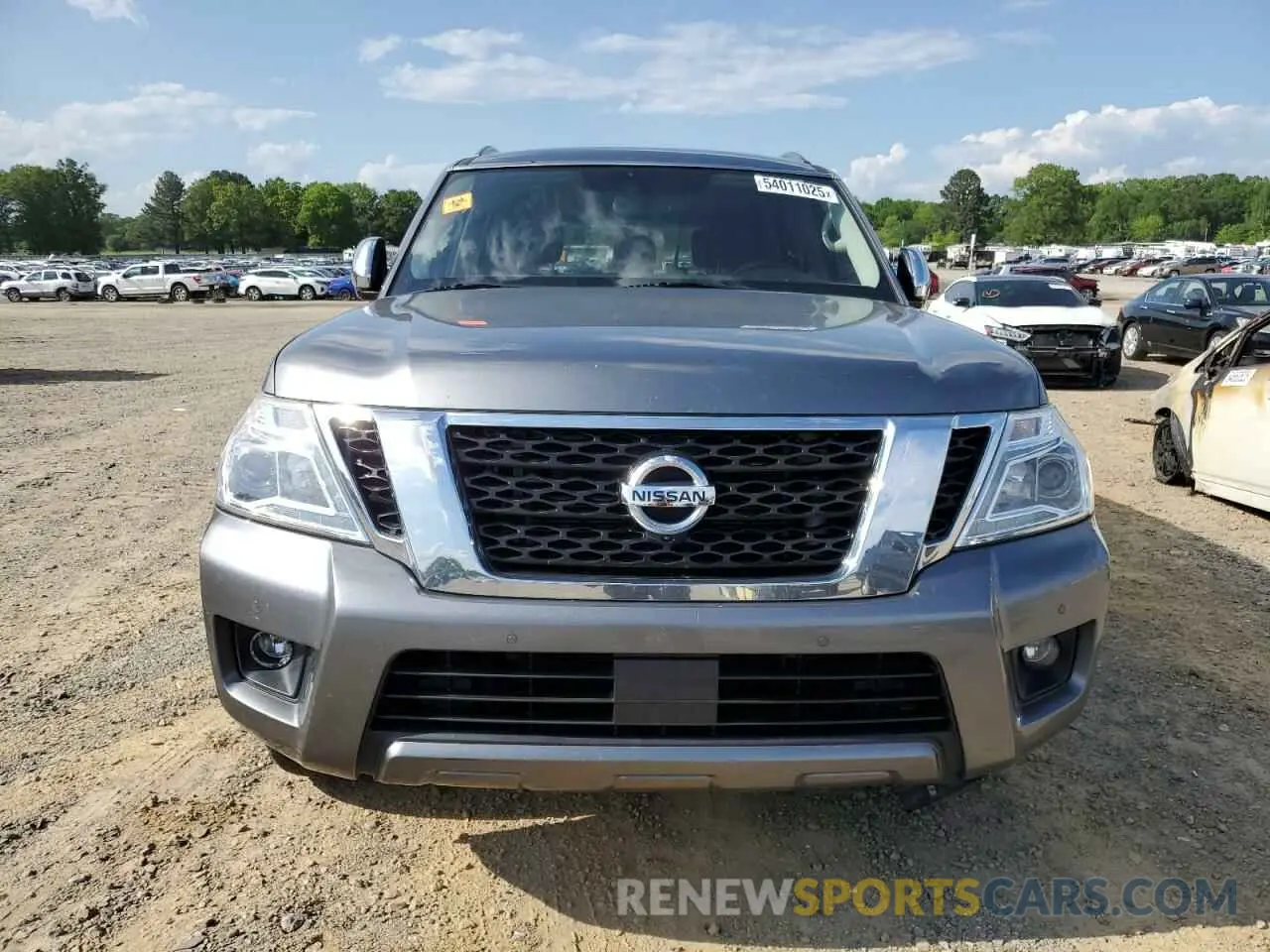 5 Photograph of a damaged car JN8AY2NDXK9088594 NISSAN ARMADA 2019
