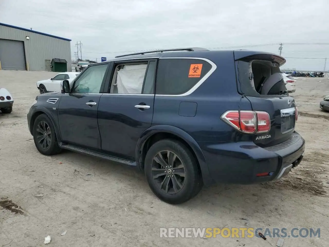 2 Photograph of a damaged car JN8AY2NDXK9092077 NISSAN ARMADA 2019