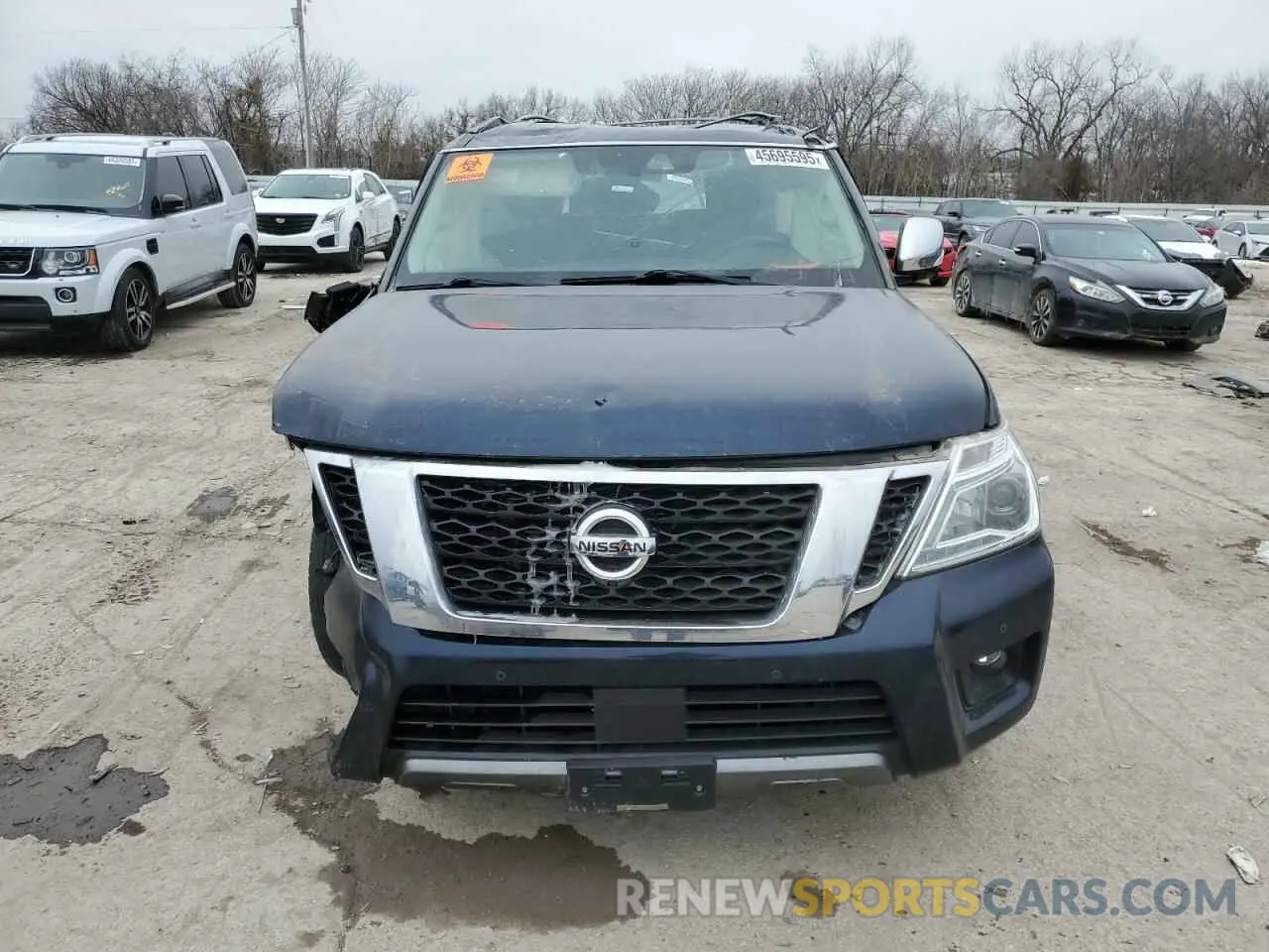 5 Photograph of a damaged car JN8AY2NDXK9092077 NISSAN ARMADA 2019