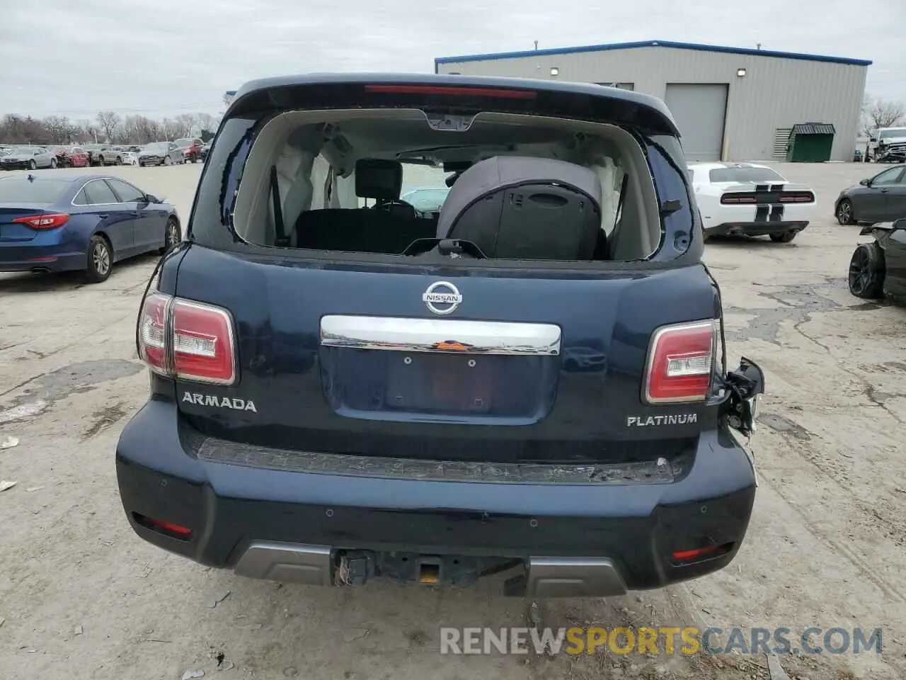 6 Photograph of a damaged car JN8AY2NDXK9092077 NISSAN ARMADA 2019