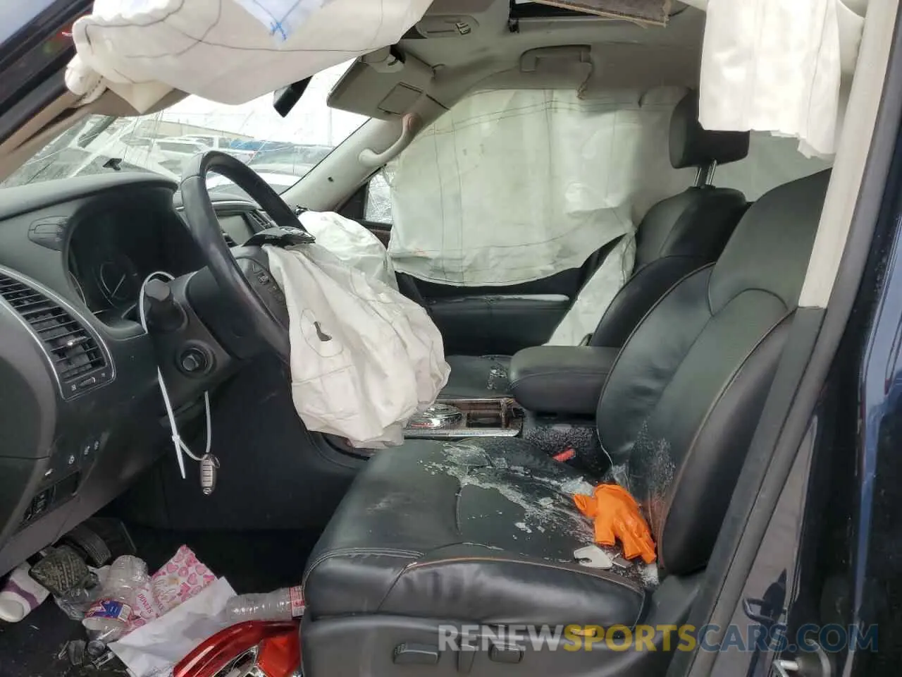 7 Photograph of a damaged car JN8AY2NDXK9092077 NISSAN ARMADA 2019
