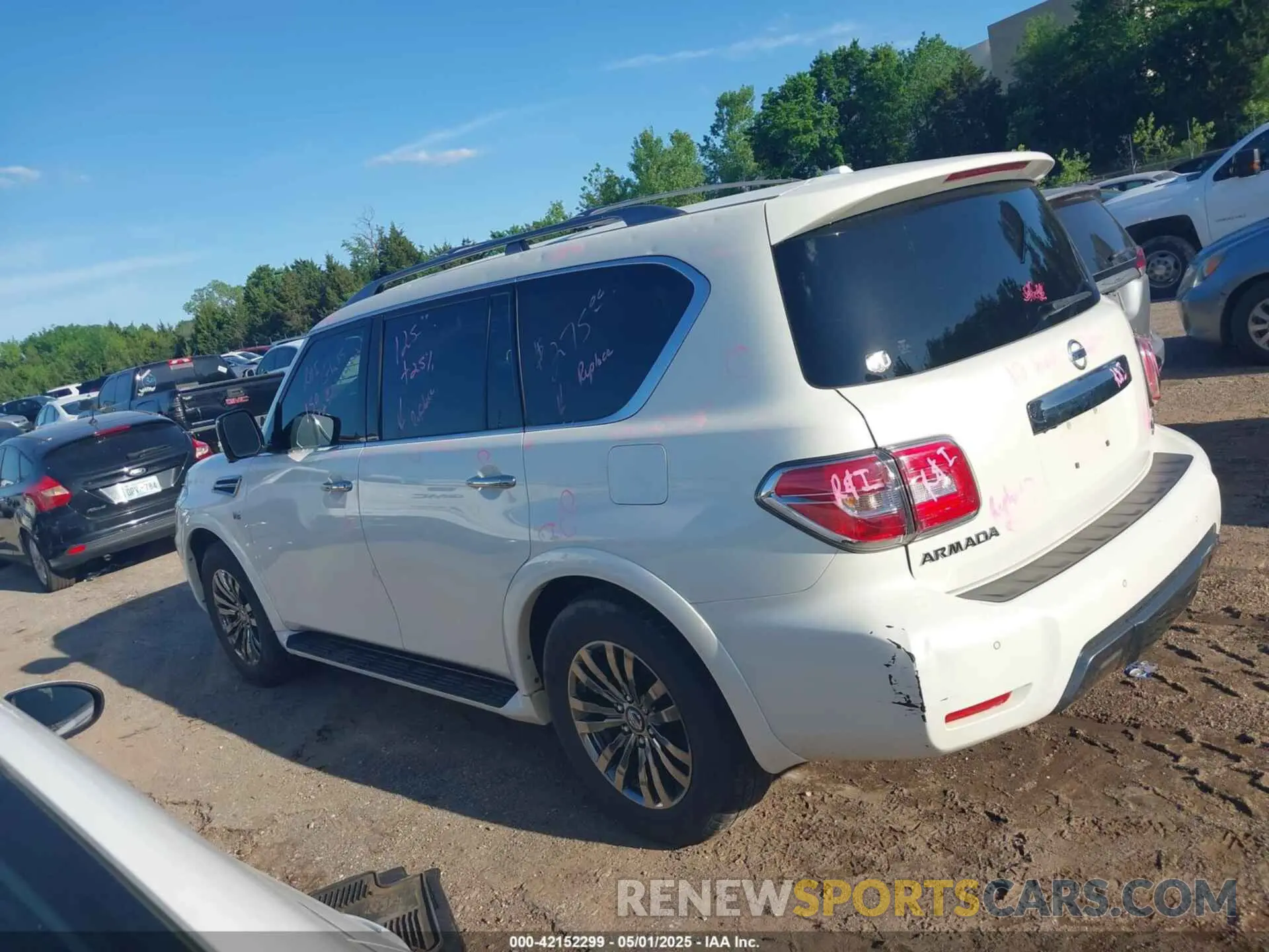 14 Photograph of a damaged car JN8AY2NE2K9755084 NISSAN ARMADA 2019