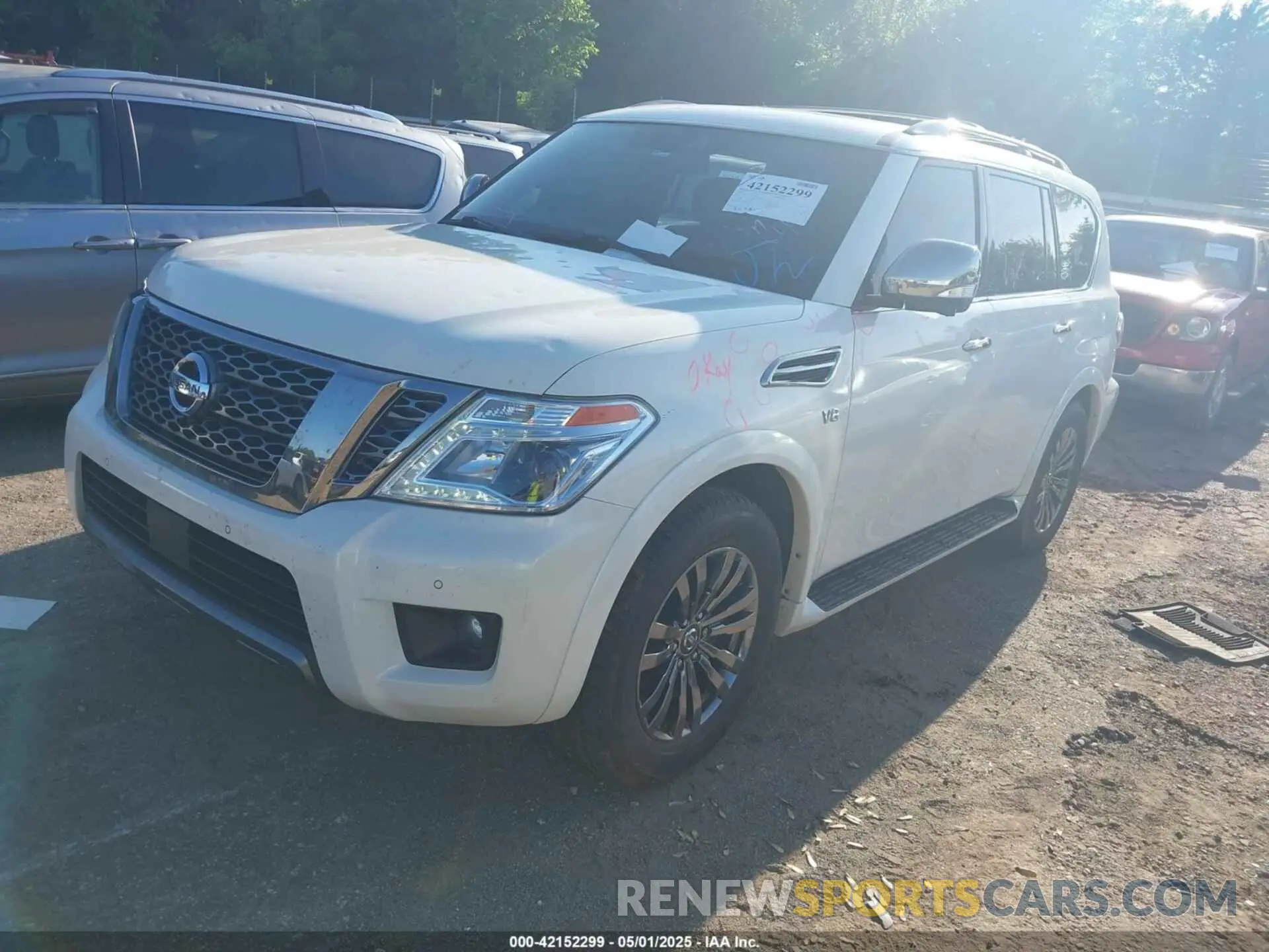 2 Photograph of a damaged car JN8AY2NE2K9755084 NISSAN ARMADA 2019
