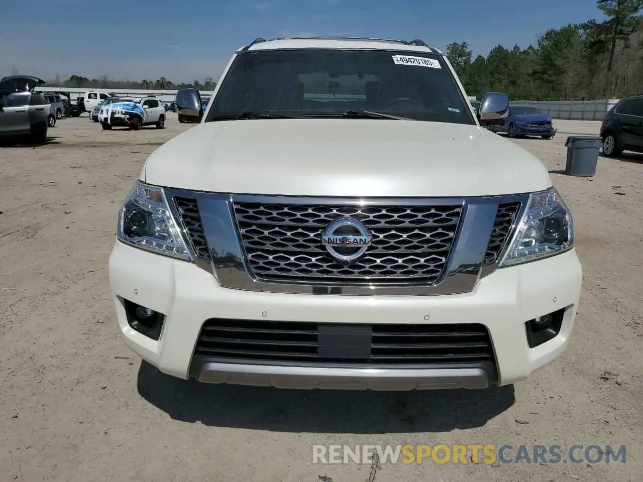 5 Photograph of a damaged car JN8AY2NE3K9758821 NISSAN ARMADA 2019