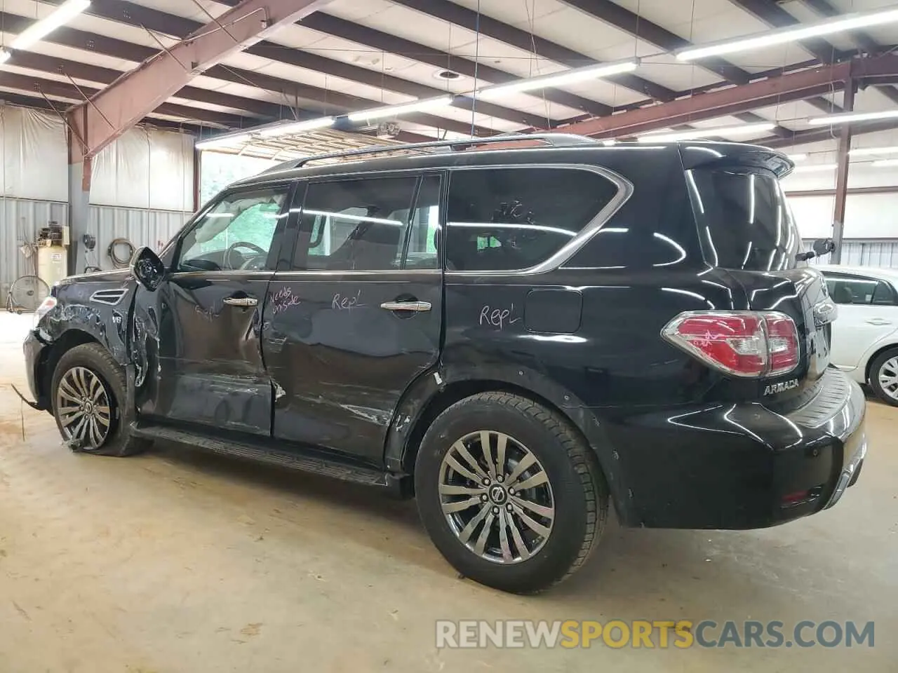 2 Photograph of a damaged car JN8AY2NE5K9755743 NISSAN ARMADA 2019