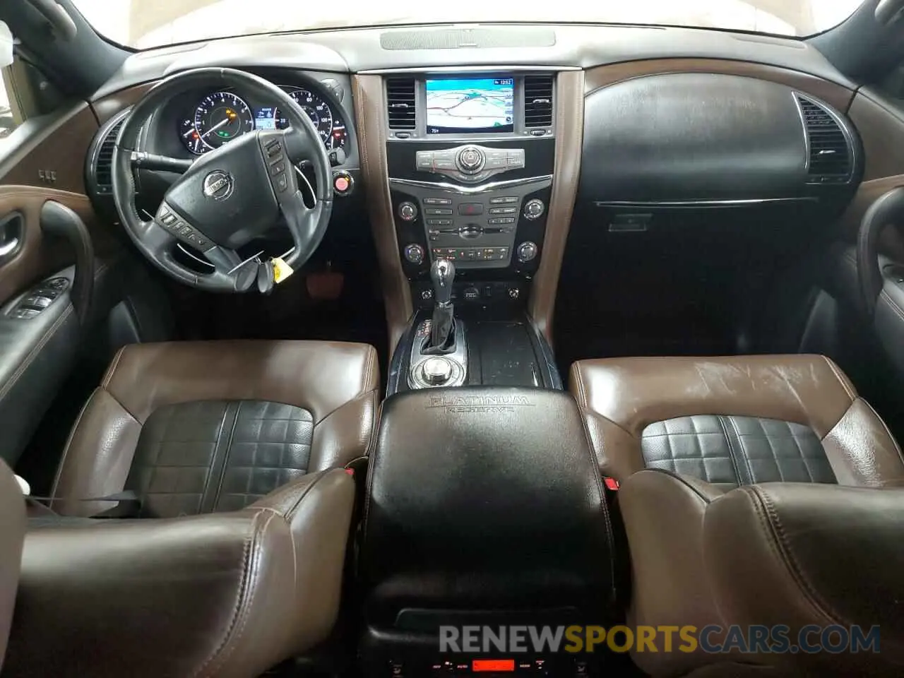 8 Photograph of a damaged car JN8AY2NE5K9755743 NISSAN ARMADA 2019
