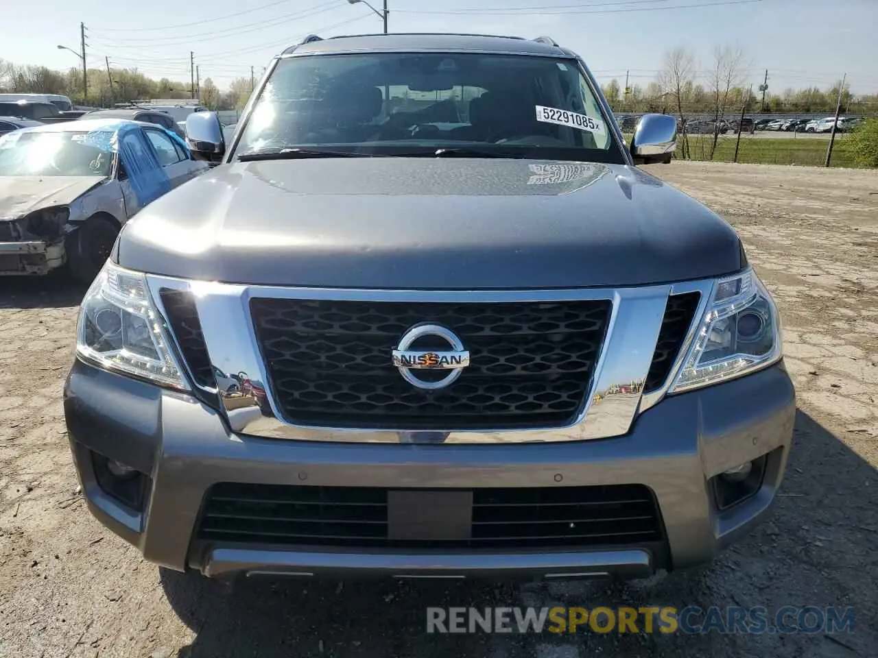 5 Photograph of a damaged car JN8AY2NE5K9758111 NISSAN ARMADA 2019