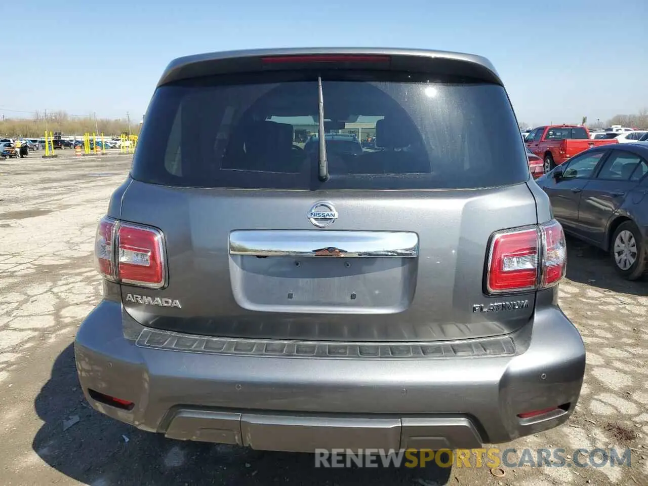 6 Photograph of a damaged car JN8AY2NE5K9758111 NISSAN ARMADA 2019