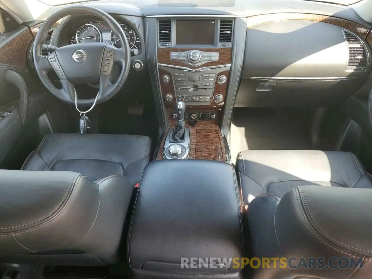 8 Photograph of a damaged car JN8AY2NE5K9758111 NISSAN ARMADA 2019