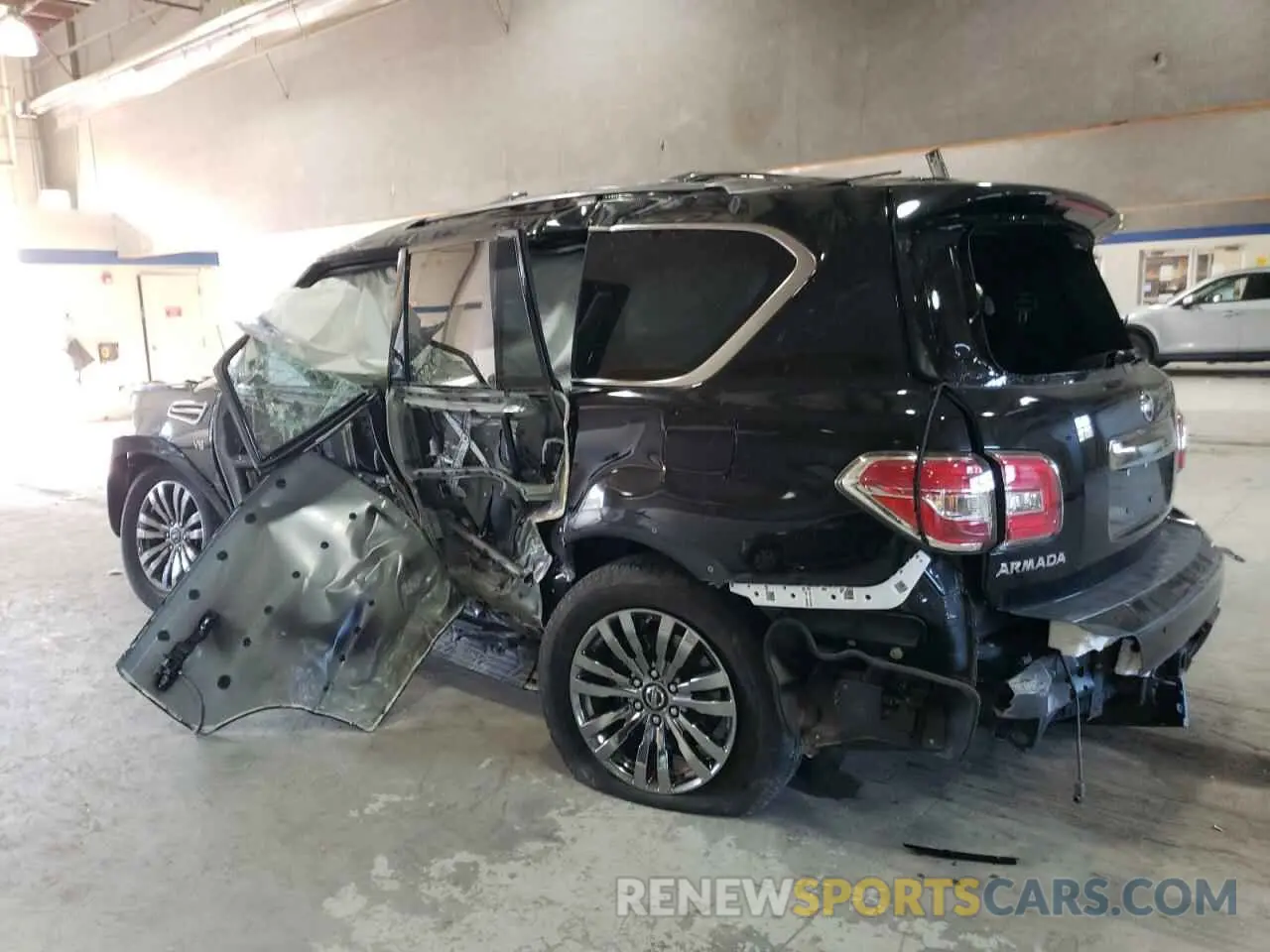 2 Photograph of a damaged car JN8AY2NE8K9757051 NISSAN ARMADA 2019