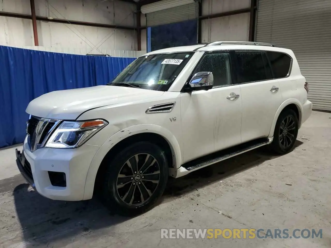 1 Photograph of a damaged car JN8AY2NEXK9759139 NISSAN ARMADA 2019