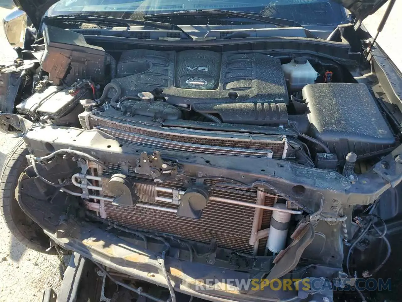 14 Photograph of a damaged car JN8AY2NF1K9351184 NISSAN ARMADA 2019