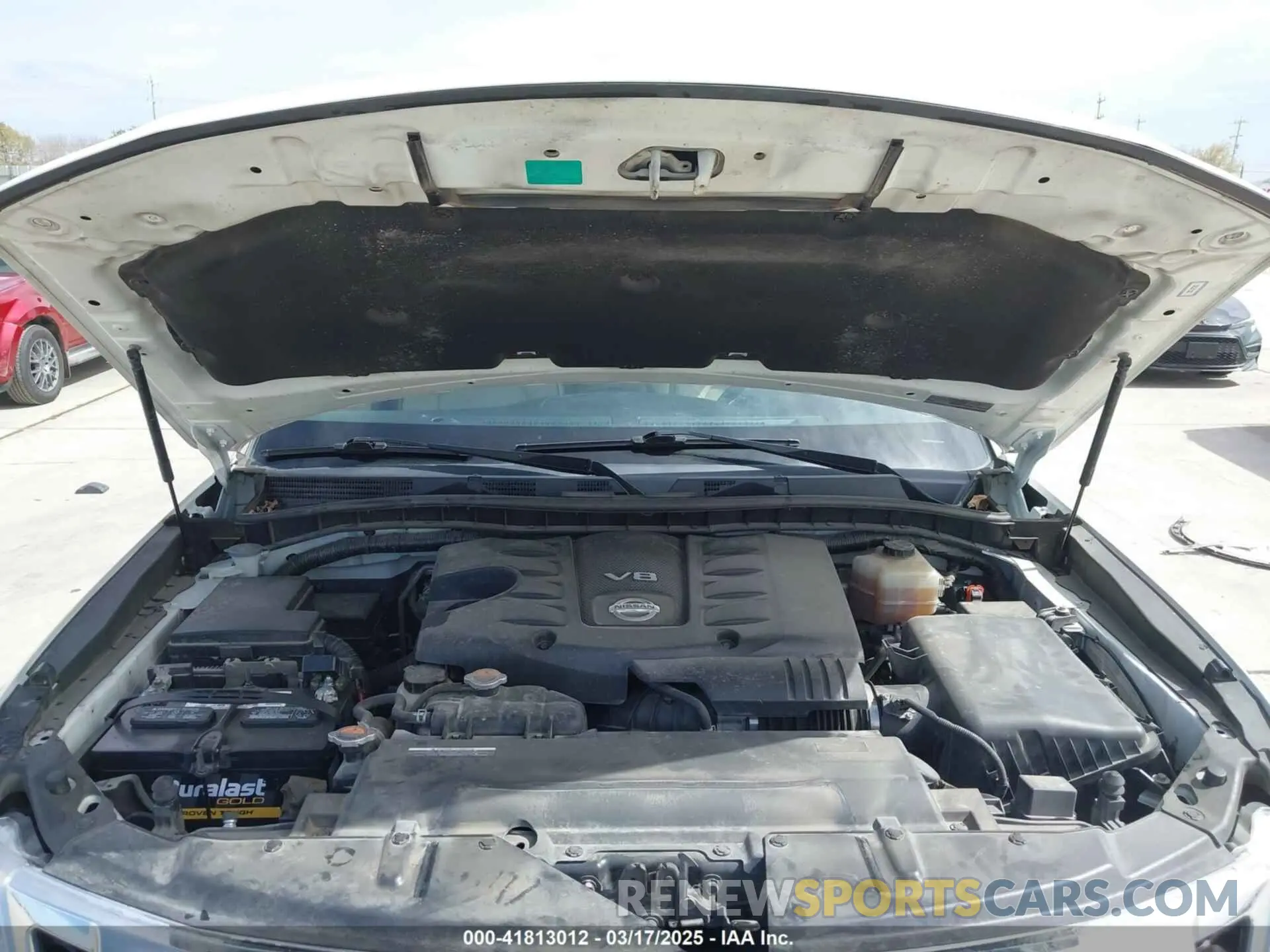 10 Photograph of a damaged car JN8AY2NF3K9350263 NISSAN ARMADA 2019