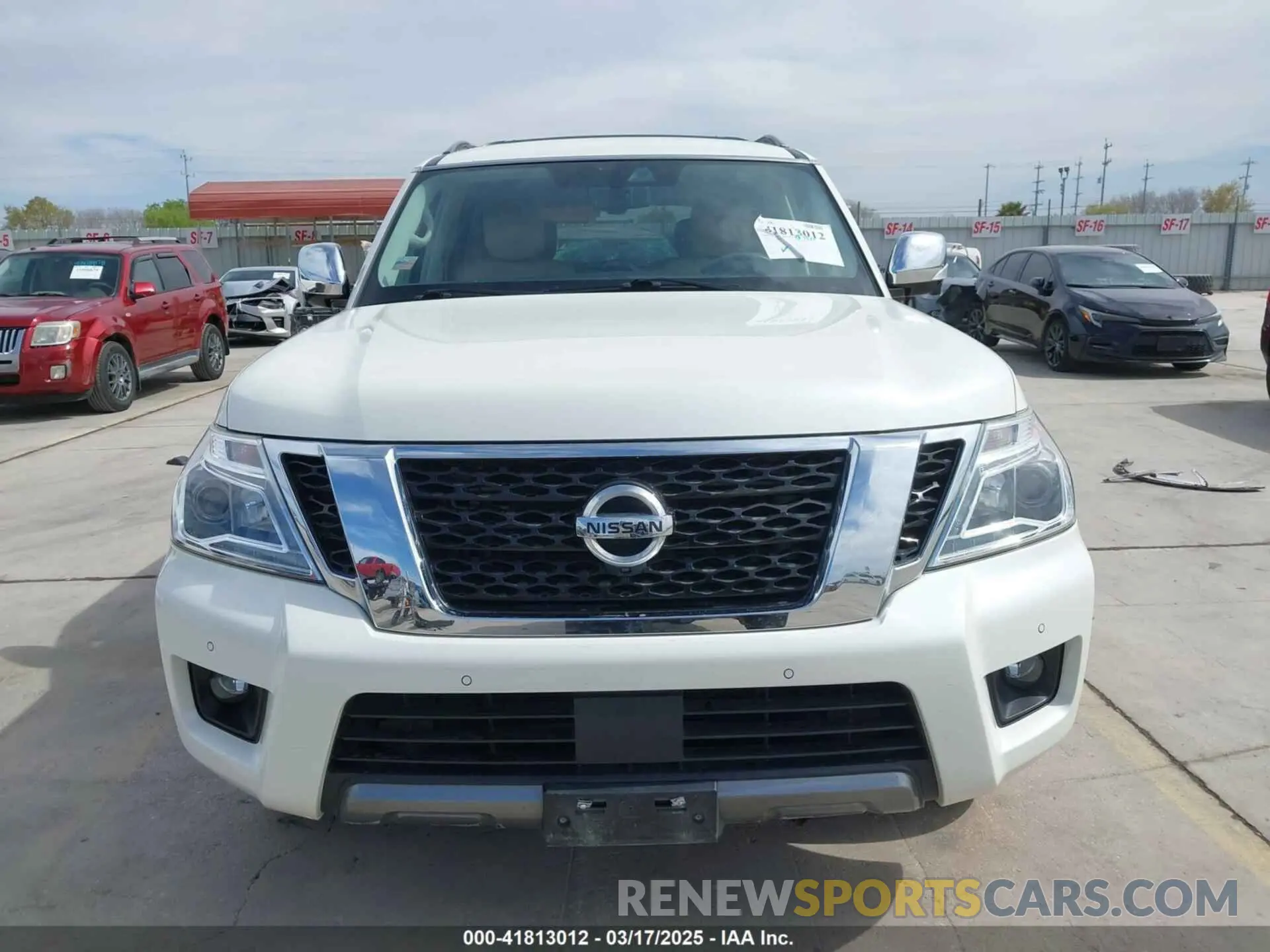 12 Photograph of a damaged car JN8AY2NF3K9350263 NISSAN ARMADA 2019