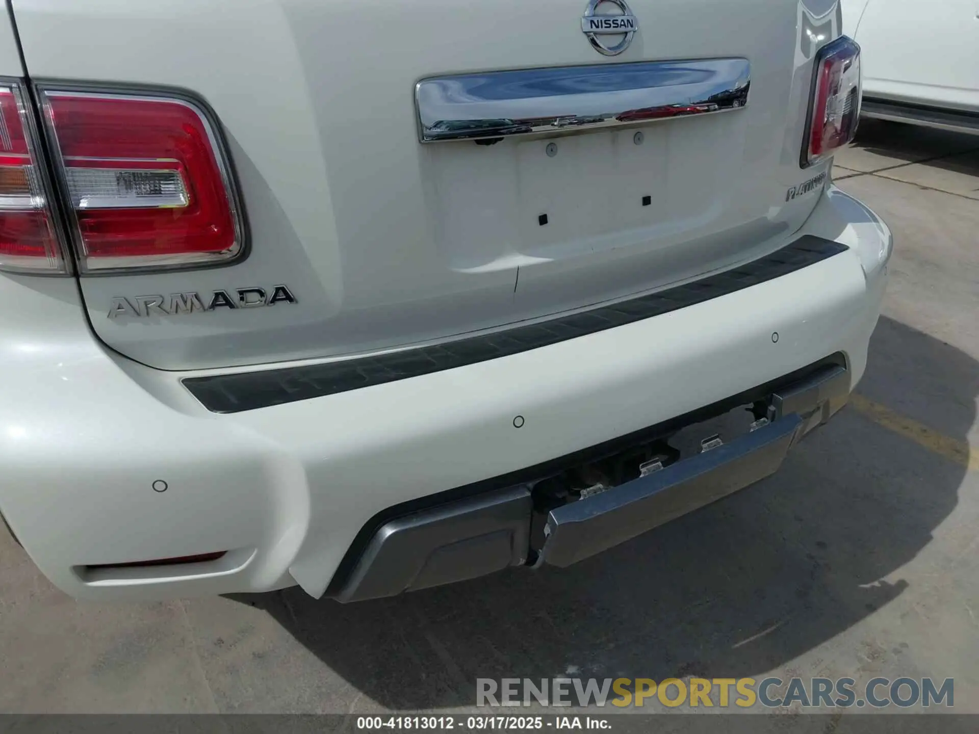18 Photograph of a damaged car JN8AY2NF3K9350263 NISSAN ARMADA 2019