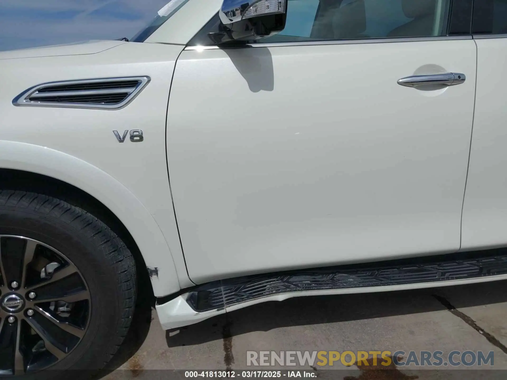6 Photograph of a damaged car JN8AY2NF3K9350263 NISSAN ARMADA 2019