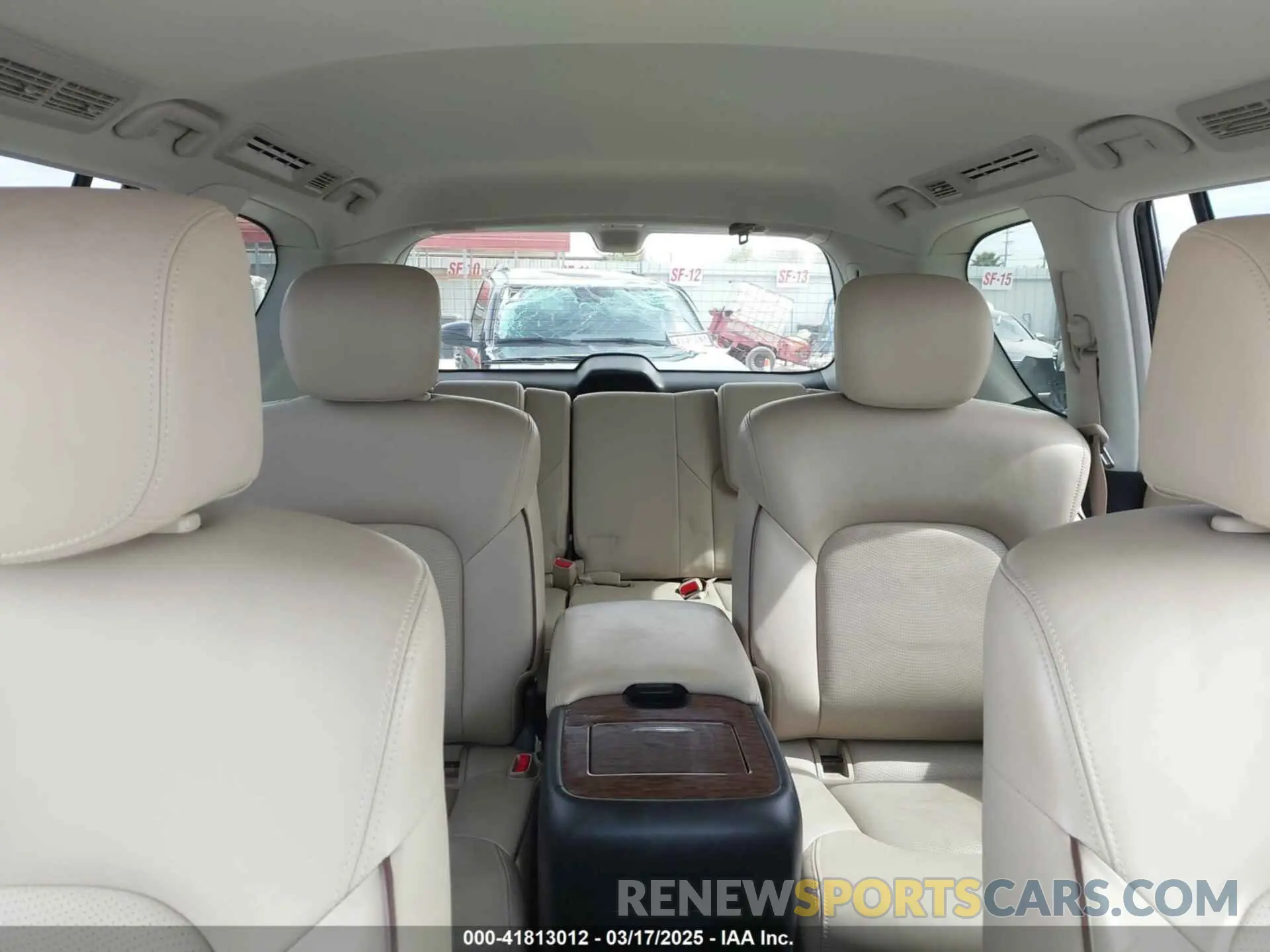 8 Photograph of a damaged car JN8AY2NF3K9350263 NISSAN ARMADA 2019