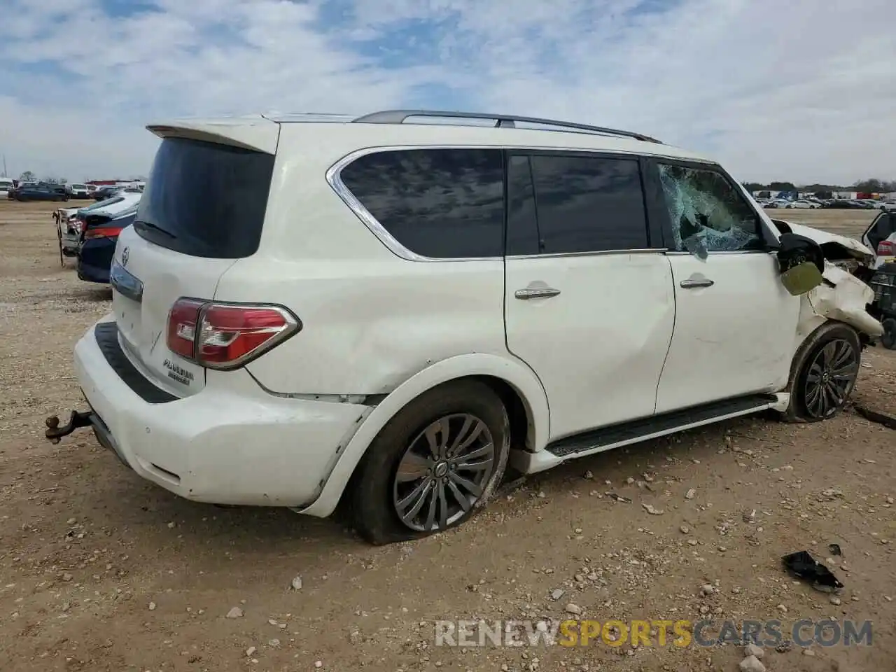 3 Photograph of a damaged car JN8AY2NF3K9350649 NISSAN ARMADA 2019