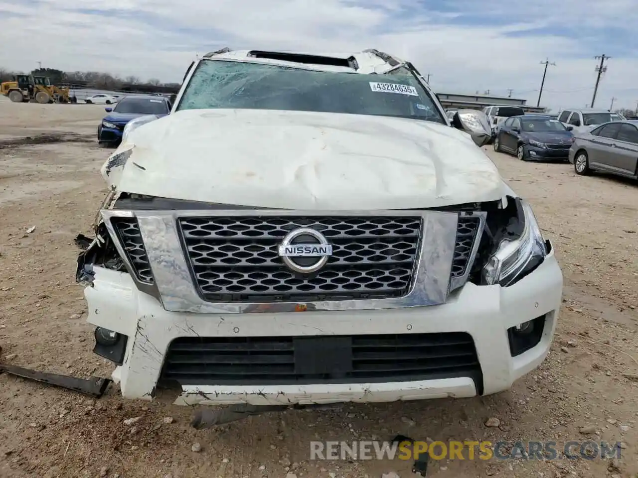 5 Photograph of a damaged car JN8AY2NF3K9350649 NISSAN ARMADA 2019