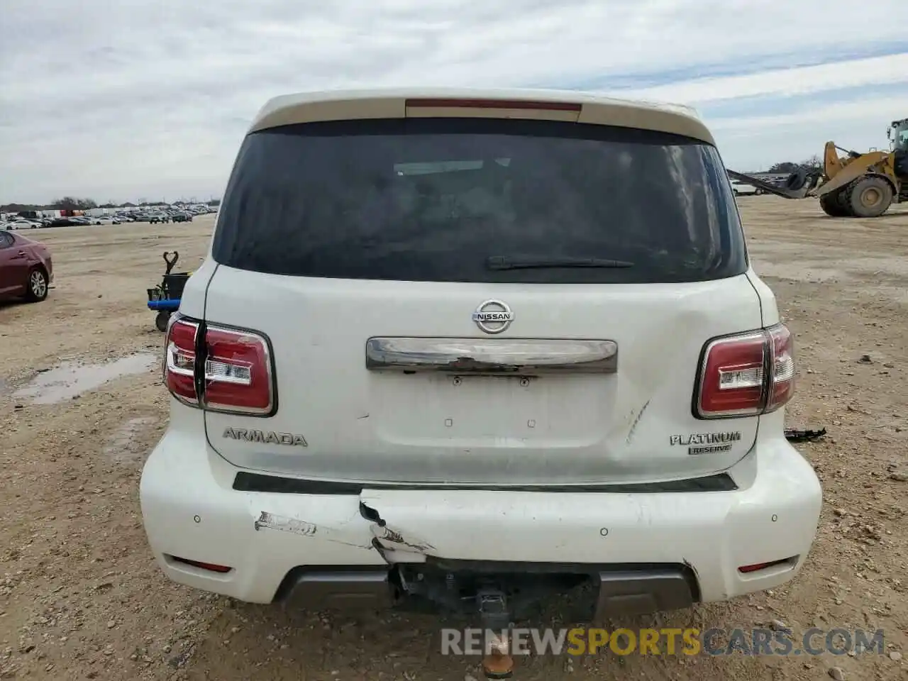 6 Photograph of a damaged car JN8AY2NF3K9350649 NISSAN ARMADA 2019