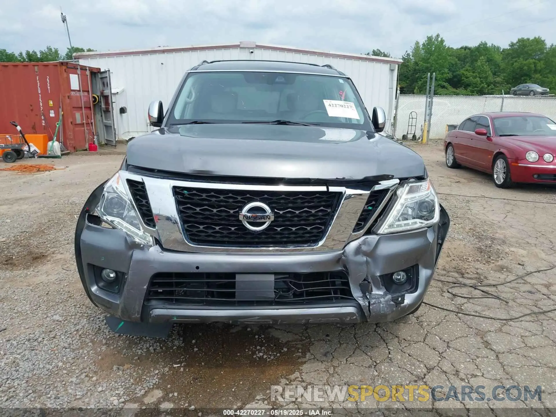 12 Photograph of a damaged car JN8AY2NF3K9351025 NISSAN ARMADA 2019