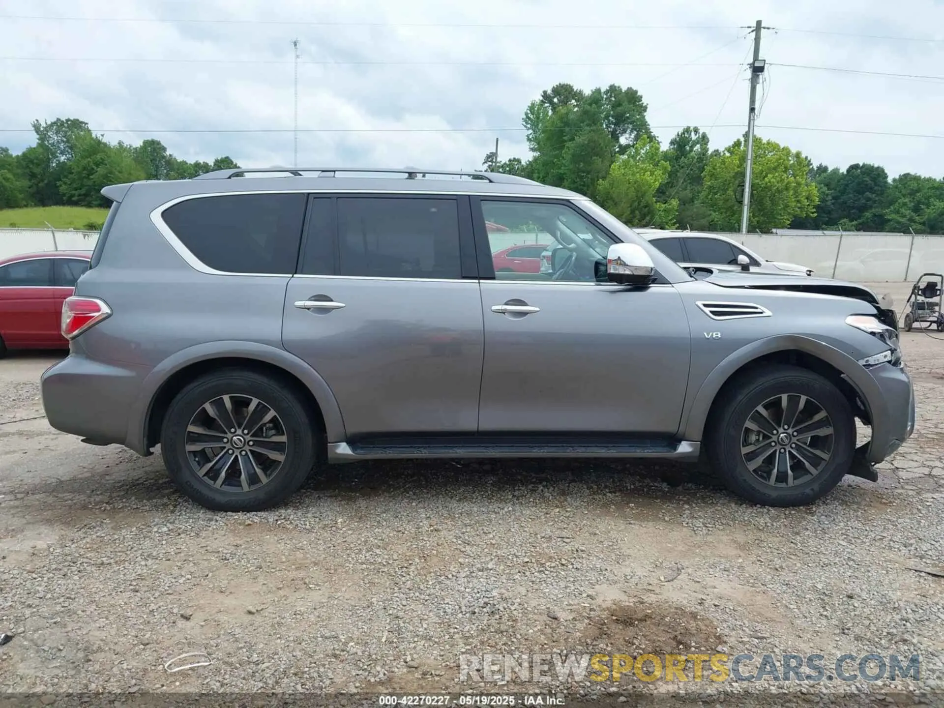 13 Photograph of a damaged car JN8AY2NF3K9351025 NISSAN ARMADA 2019